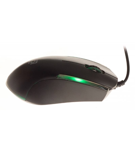 Мышь проводная Oklick 245M черный, 1000 dpi, USB, кнопки - 3