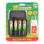 Аккумулятор + зарядное устройство GP PowerBank 270AAHCMHSPBA-2CR4 AA NiMH 2700mAh (4шт) блистер, фото 1