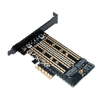 Адаптер Gembird для двух SSD M.2 (NVMe+SATA) в разъем PCI-e MF-PCIE-NVME-SATA, коробка, фото6