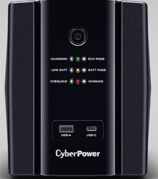 Источник бесперебойного питания CyberPower UT2200EG/2200 ВА/1320 Вт/USB/RJ11/45/4 х CEE 7 (евророзетка)