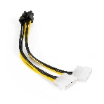 Переходник питания PCI-Express 8pin ExeGate EX-CC-PSU-62 (от 2х разъемов Molex (IDE) блока питания, 0,15м), фото3