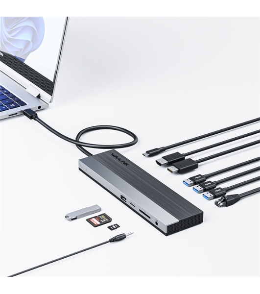 USB-концентратор Wavlink WL-UMD08