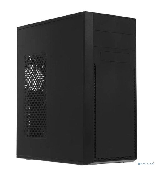 Компьютерный корпус c блоком питания 450 Ватт/Case Foxline FL-302-FZ450-U32 ATX case, black, w/PSU 450W 8см, w/2xUSB 2.0+2xUSB 3.0, w/pwr cord, w/o FAN