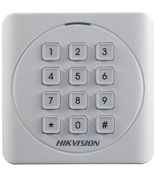 Считыватель карт Hikvision DS-K1801EK внутренний/уличный