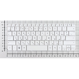 Клавиатура для ноутбука HP Pavilion DV2-1000 DV2-1100 DV2-1200 белая