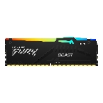 Оперативная память Kingston Fury Beast, DDR5, 32GB (1x32GB), 5600MHz, CL40, DIMM, с радиатором, RGB, черный, фото11