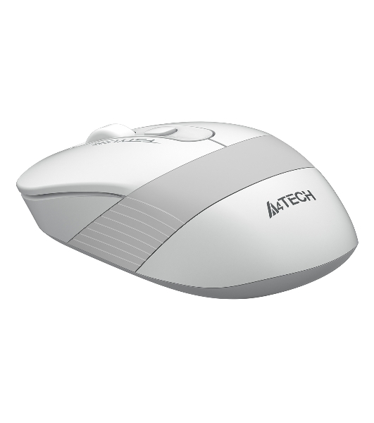 Мышь беспроводная A4Tech Fstyler FG10S белый/серый, 2000 dpi, радиоканал, USB, кнопки - 4