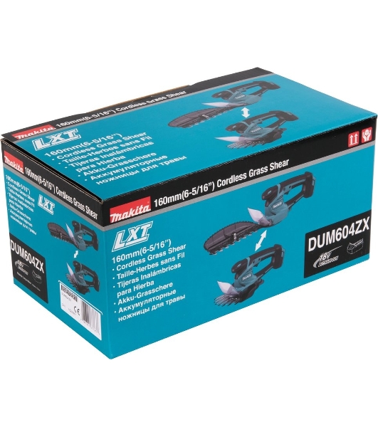 Кусторез/ножницы для травы Makita DUM604ZXаккум.