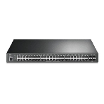 Коммутатор 48-port Gigabit PoE+ L2+ switch, 48 802.3af/at PoE+ ports, 4 Gb SFP slots, 1 RJ-45 + 1Micro-USB console ports, 348W PoE budget, фото15