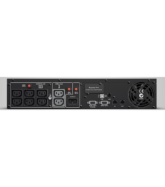 Источник бесперебойного питания CyberPower PR1500ELCDRT2U/1500 ВА/1350 Вт/USB/RJ-11/RJ-45/8 х IEC 320 C13 (компьютерная)