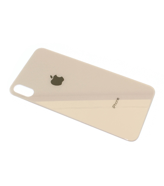 Задняя крышка (стекло) для Apple iPhone Xs Max золотая