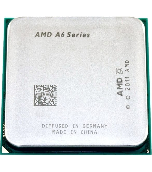 Процессор CPU AMD A6-9500 <AD9500AGM23AB> OEM (AM4, 3.5GHz up to 3.8GHz/1Mb, 2C/2T, Bristol Ridge, 28nm, 65W, Radeon R5 Series)