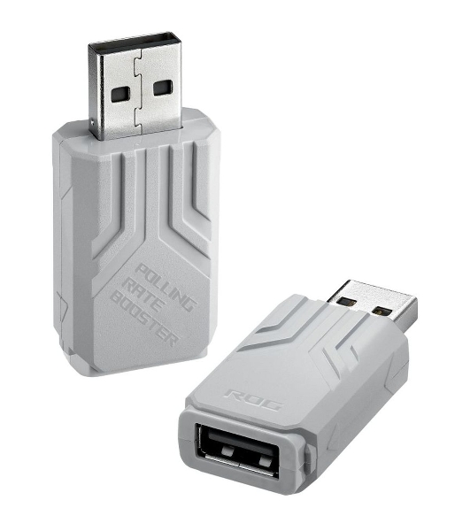 Мышь беспроводная/проводная ASUS ROG Keris II Ace белый, 42000 dpi, радиоканал, Bluetooth, USB, кнопки - 6