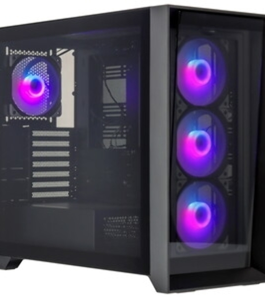 Компьютерный корпус 'Lagrange'; ATX, черный, FANS: 120мм ARGb: 3 Top + 1 Rear + HUB. Drive bay int: 3x3,5'; + 3x2,5';. 2xUSB 3.0+1xUSB-C, Audio I/O, Up to 14x120мм Fans, GPU up to 425мм, PSU max 270мм, CPU cooler up to 190мм, SPCC 1,0мм metal, 4мм TG side panel