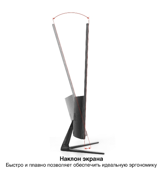 Монитор 27' LCD ExeGate EV2707CA ProSmart VA 1920x1080 100Hz 5ms 16:9 250cd 4000:1 178/178 D-Sub HDMI VESA EX300407RUS