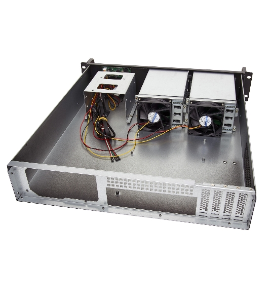 Серверный корпус ExeGate Pro 2U480-HS06 (RM 19', высота 2U, глубина 480, без БП, 6xHotSwap, USB)