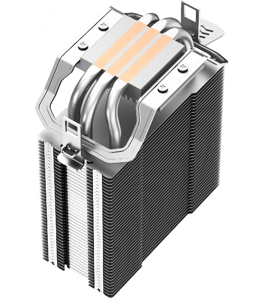 Кулер для процессора DEEPCOOL AG300 серебристый, 92 мм, алюминий/медь, 3050 об/мин, 30.5 дБ, 4 pin, 150 Вт, 129 мм