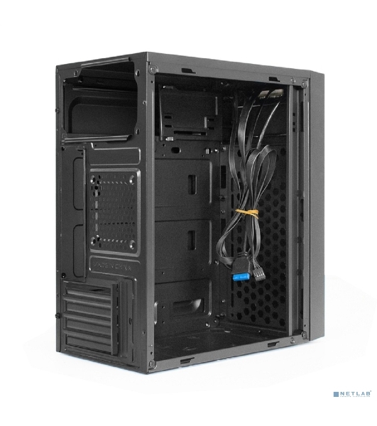 Компьютерный корпус Minitower ExeGate BAA-114U2 (mATX, без БП, 1хUSB+2хUSB 3.0, аудио, черный)
