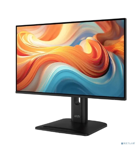 Монитор 24' MSI PRO MP245PG E14 IPS FHD, 144 Гц, 1 мс (MPRT), 16:9, 300 кд/м², HDMI 2.0, DP 1.2a, VGA, встроенные динамики (2x2 Вт), Adaptive-Sync, поворотная подставка, черный