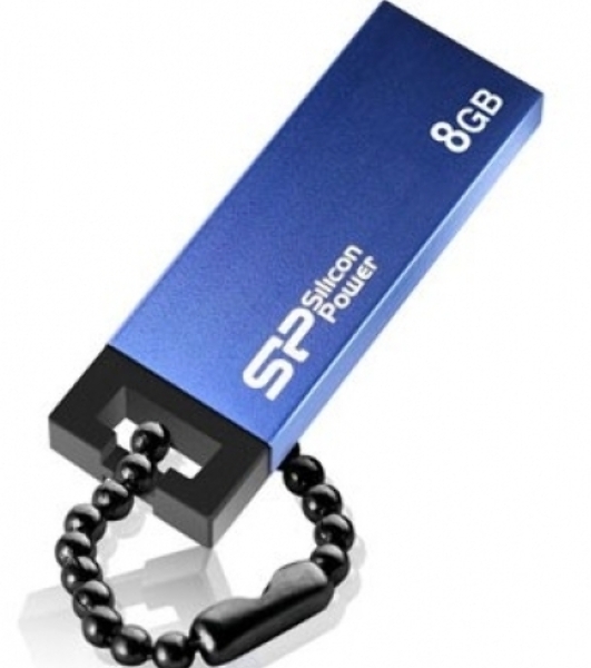 Флешка USB Silicon Power 8Gb Touch 835 SP008GbUF2835V1T USB 2.0 серый