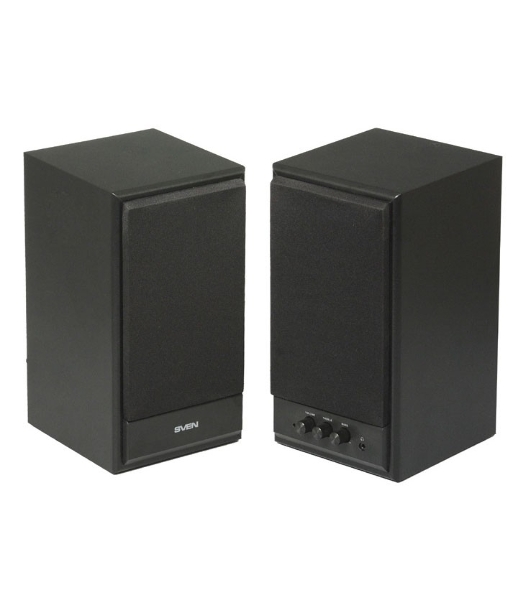 Акустическая система SVEN SPS-702 2.0 черный 40Вт