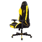 Кресло Knight Neon черный/желтый, экокожа, 120 кг, механизм качания, фото15