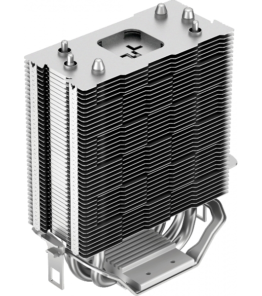 Кулер для процессора DEEPCOOL AG300 серебристый, 92 мм, алюминий/медь, 3050 об/мин, 30.5 дБ, 4 pin, 150 Вт, 129 мм