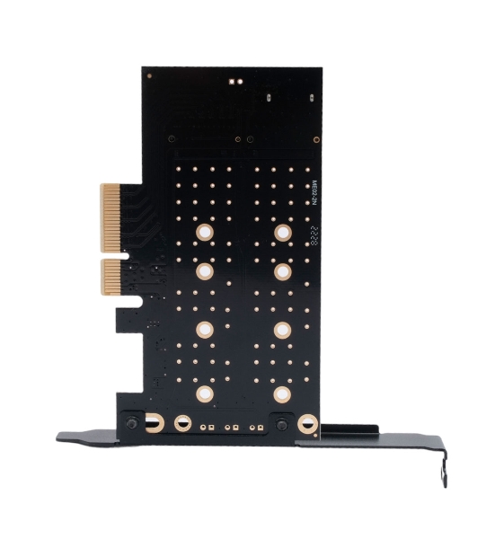 Адаптер Gembird для двух SSD M.2 (NVMe+SATA) в разъем PCI-e MF-PCIE-NVME-SATA, коробка