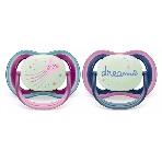 Пустышка Philips Avent ultra air, ночная, звезда/DREAMS, 6-18 мес., 2 шт., фото5