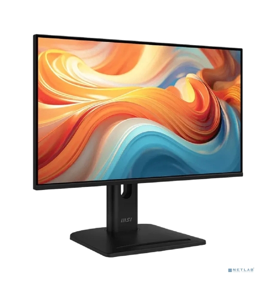 Монитор 24' MSI PRO MP245PG E14 IPS FHD, 144 Гц, 1 мс (MPRT), 16:9, 300 кд/м², HDMI 2.0, DP 1.2a, VGA, встроенные динамики (2x2 Вт), Adaptive-Sync, поворотная подставка, черный