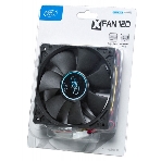Вентилятор для корпуса DEEPCOOL XFAN 120 черный, 120 мм, 1300 об/мин, 23.7 дБ, 3 pin, фото3