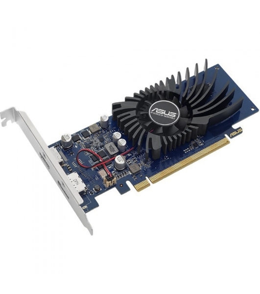 Видеокарта Asus GT1030-2G-BRK nVidia GeForce GT 1030 2048Mb 64bit GDDR5 1228/6008/HDMIx1/DPx1/HDCP PCI-Elow profile Ret