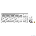 Комплект клавиатура+мышь A4Tech FStyler FB2535C беспроводной, USB + Bluetooth, 2000 DPI, белый, фото36