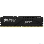 Оперативная память Kingston Fury Beast, DDR5, 64Gb (2x32 GB), 5600 MHz, CL36, радиатор, черный, фото 1