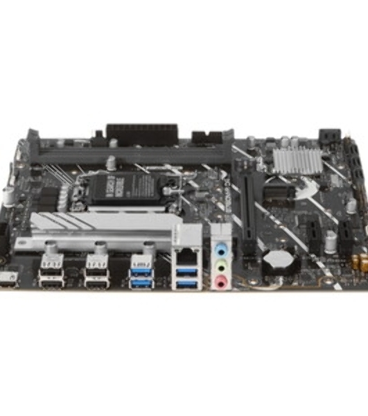 Материнская плата ASUS PRIME B760M-R D4, LGA 1700, Intel B760, 2xDDR4, 4xSATA, 2xM.2, 1xPCIe 4.0 x16, 1xPCIe x1, 1xHDMI, 1x 2.5Gb LAN, 4xUSB-A 2.0, 4xUSB-A 3.2 Gen 1, 3x3.5 мм, 7.1, mATX