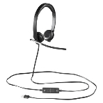 Гарнитура Logitech H650e чёрный, проводная, USB, фото16