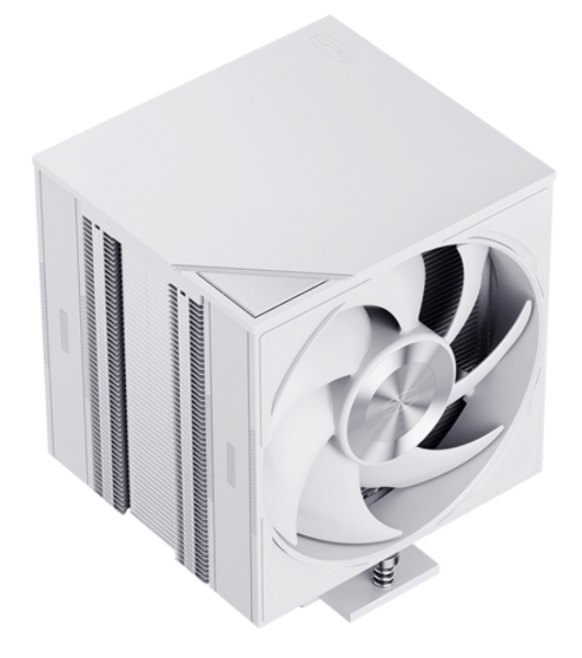 Кулер для процессора PCCooler RZ700D BK (270W, 4-pin PWM, 159.5mm, Al/Cu, 7x6mm, 2x120mm, 79.8CFM, 35.9dBA, 2400RPM, S: 1851/1700/1200/115X, AM5/AM4, black)