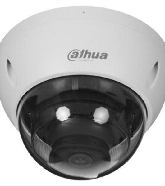 Уличная мини-купольная IP-видеокамера Dahua DH-IPC-HDBW2449FP-AS-IL-0360B Smart Dual Light с ИИ 4Мп, 1/2.9” CMOS, объектив 3.6мм, видеоаналитика, ИК до 30м, LED до 30м, IP67, корпус: металл