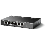 Коммутатор TP-Link 4-port 10/100Mbps Unmanaged PoE+ Switch with 2 10/100Mbps uplink ports, meta case, desktop mount, 4 802.3af/at compliant PoE+ port, 2 10/100Mbps uplink ports, DIP switches for Extend mode, Isolation mode and Priority mode, up to 250m PoE power supply, фото10