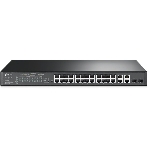 Коммутатор сетевой JetStream 24-port 10/100Mbps + 4-port Gigabit L2 Smart Switch with 24-port PoE+, PoE budget up to 250W, support PoE power management, with abundant L2 features,1U rack mountable, full managed via web UI/CLI/SSH/Telnet/SNMP, фото8