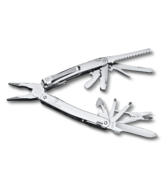 Мультитул Victorinox SwissTool Spirit MX Clip (3.0224.MKB1) 105мм 24функц. серебристый блистер