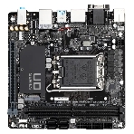 Материнская плата Gigabyte H610I, LGA 1700, Intel H610, 2xDDR5, 4xSATA, 1xM.2, 1xPCIe 4.0 x16, 1xHDMI, 1xVGA, 2xDP, 1x 1Gb LAN, 2xUSB-A 3.2 Gen 1, 4xUSB-A 2.0, 3x 3.5 мм, 7.1, Mini-ITX, фото12
