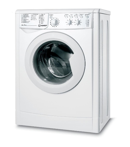 Стиральная машина Indesit IWSC 6105 белый, загрузка фронтальная 6 кг, 1000 об/мин., класс: А