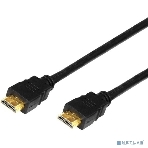 Кабель аудио-видео Cactus CS-HDMI.1.4-1.5 HDMI (m)/HDMI (m) 1.5м. позолоченные контакты черный, фото2