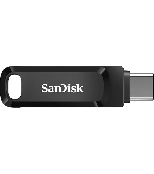 Флешка USB Sandisk 128Gb Ultra Dual Go SDDDC3-128G-G46 USB3.1 черный