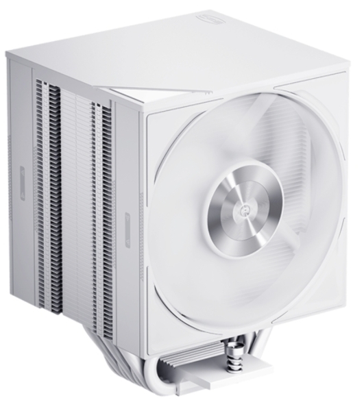 Кулер для процессора PCCooler RZ700D BK (270W, 4-pin PWM, 159.5mm, Al/Cu, 7x6mm, 2x120mm, 79.8CFM, 35.9dBA, 2400RPM, S: 1851/1700/1200/115X, AM5/AM4, black)