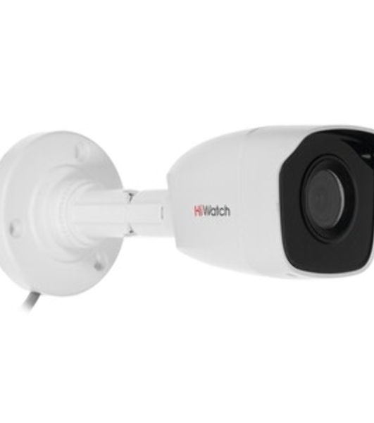 Камера видеонаблюдения аналоговая HiWatch DS-T200A(B) (3.6мм) 3.6-3.6мм HD-TVI цв. корп.:белый