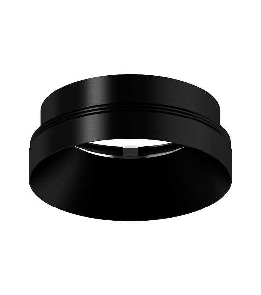 Насадка для корпуса светильника N7031 PBK черный полированный D70*H27mm Out10mm MR16