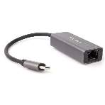 Кабель-переходник USB 3.1 Type-C -->RJ-45 1000Mbps Ethernet, Aluminum Shell, 0.15м Telecom TU320M, фото 1