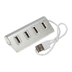 Разветвитель Rexant 4 USB-port серебристый, фото5
